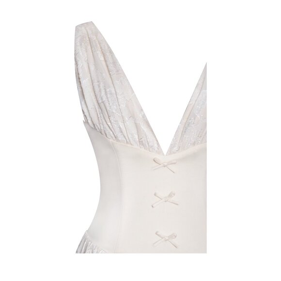 Sabrina Butter Yellow High Slit Maxi Dress - Picture 12 of 14